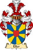 v.23 Coat of Family Arms from Germany for Eller