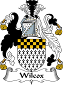English Coat of Arms for the family Wilcox
