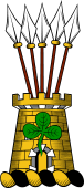 Family Crest from Ireland for: Mann (Tyrone)