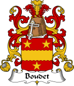 Coat of Arms from France for Boudet