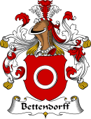 German Wappen Coat of Arms for Bettendorff