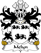 Welsh Coat of Arms for Melyn (Mellyn Magnus)