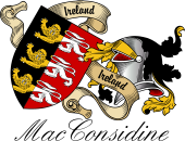 Sept (Clan) Coat of Arms from Ireland for MacConsidine
