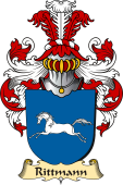v.23 Coat of Family Arms from Germany for Rittmann