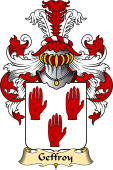 French Family Coat of Arms (v.23) for Geffroy