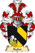 v.23 Coat of Family Arms from Germany for Kuhn