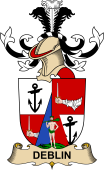 Republic of Austria Coat of Arms for Deblin