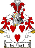 Dutch Coat of Arms for de Hart