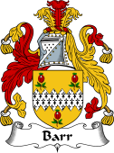 English Coat of Arms for Barr