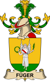 Republic of Austria Coat of Arms for Füger