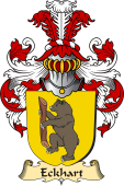 v.23 Coat of Family Arms from Germany for Eckhart