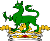Family crest from Ireland for Kelly or O'Kelly
