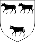 English Family Shield for Metcalfe