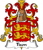 Coat of Arms from France for Tison