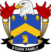 Coat of arms used by the Stark family in the United States of America