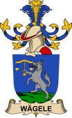 Republic of Austria Coat of Arms for Wägele