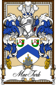 Scottish Coat of Arms Bookplate for MacTurk