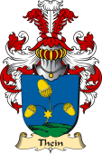 v.23 Coat of Family Arms from Germany for Thein