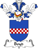 Coat of Arms from Scotland for Boyd