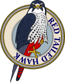 Birds of Prey Clipart image: Red Tailed Hawk-M