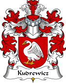 Polish Coat of Arms for Kudrewicz (Labedz)