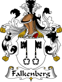 German Wappen Coat of Arms for Falkenberg