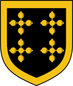 English Family Shield for Mullett