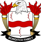 Coat of arms used by the Bowditch family in the United States of America