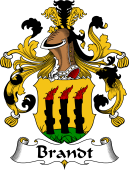 German Wappen Coat of Arms for Brandt