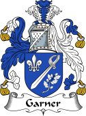 English Coat of Arms for Garnier or Garner