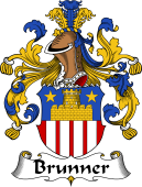 German Wappen Coat of Arms for Brunner