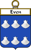 French Coat of Arms Badge for Even