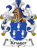 German Wappen Coat of Arms for Kruger