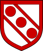 English Family Shield for Haywood or Heywood