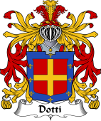 Italian Coat of Arms for Dotti