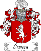 Araldica Italiana Coat of arms used by the Italian family Canossa