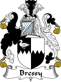 English Coat of Arms for the family Bressy or Bressey