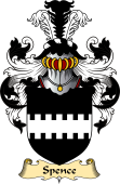 English Coat of Arms (v.23) for the family Spence I