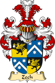 v.23 Coat of Family Arms from Germany for Zech