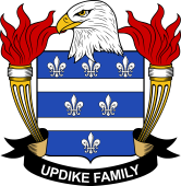 American Coat of Arms for Updike