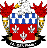 American Coat of Arms for Palmes