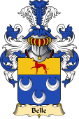 French Family Coat of Arms (v.23) for Belle