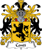 Italian Coat of Arms for Conti