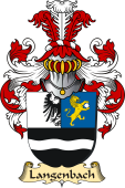 v.23 Coat of Family Arms from Germany for Langenbach