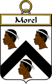French Coat of Arms Badge for Morel