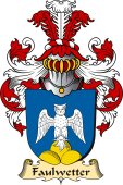 v.23 Coat of Family Arms from Germany for Faulwetter