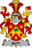 Irish Coat of Arms for Butt