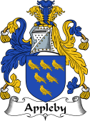 English Coat of Arms for the family Appleby