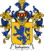 Italian Family Coat of Arms (v.25b) Salvatore