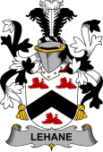 Irish Coat of Arms for Lehane or O'Lehane